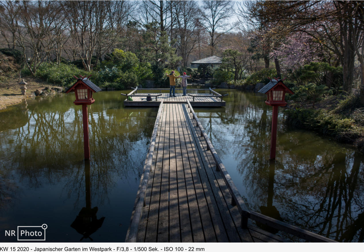 KW 15 2020 - Japanischer Garten im Westpark - F/3,8 - 1/500 Sek. - ISO 100 - 22 mm