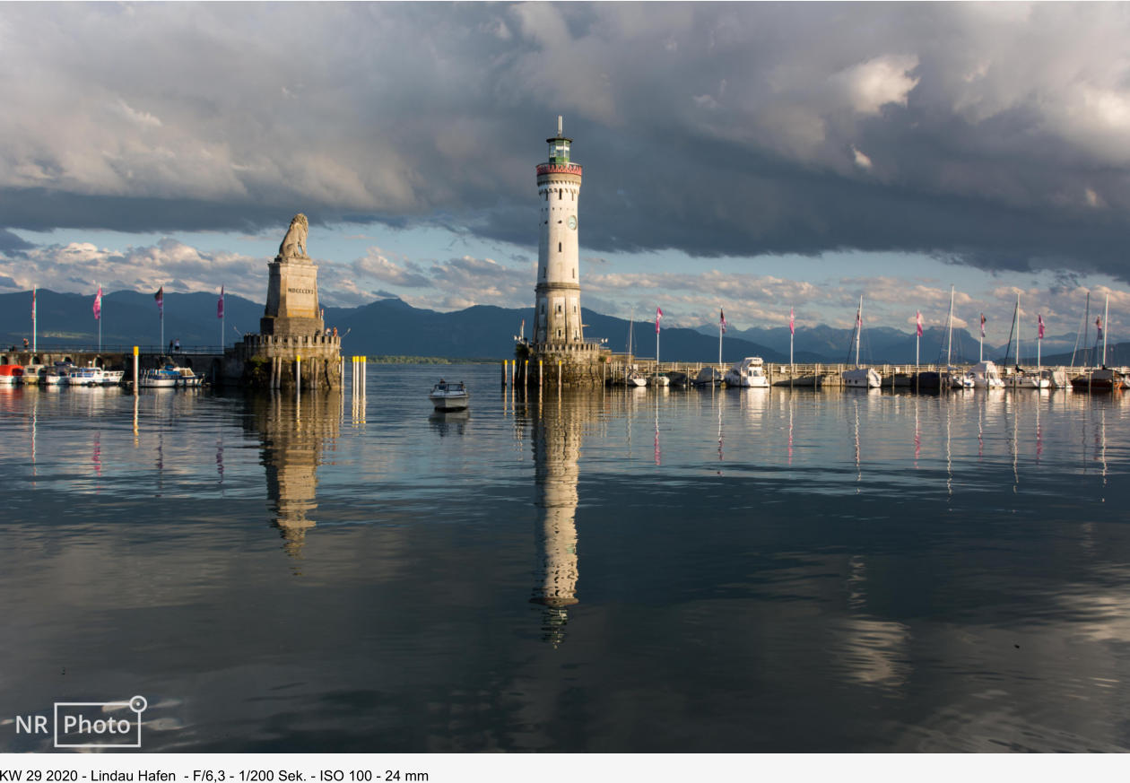 KW 29 2020 - Lindau Hafen  - F/6,3 - 1/200 Sek. - ISO 100 - 24 mm