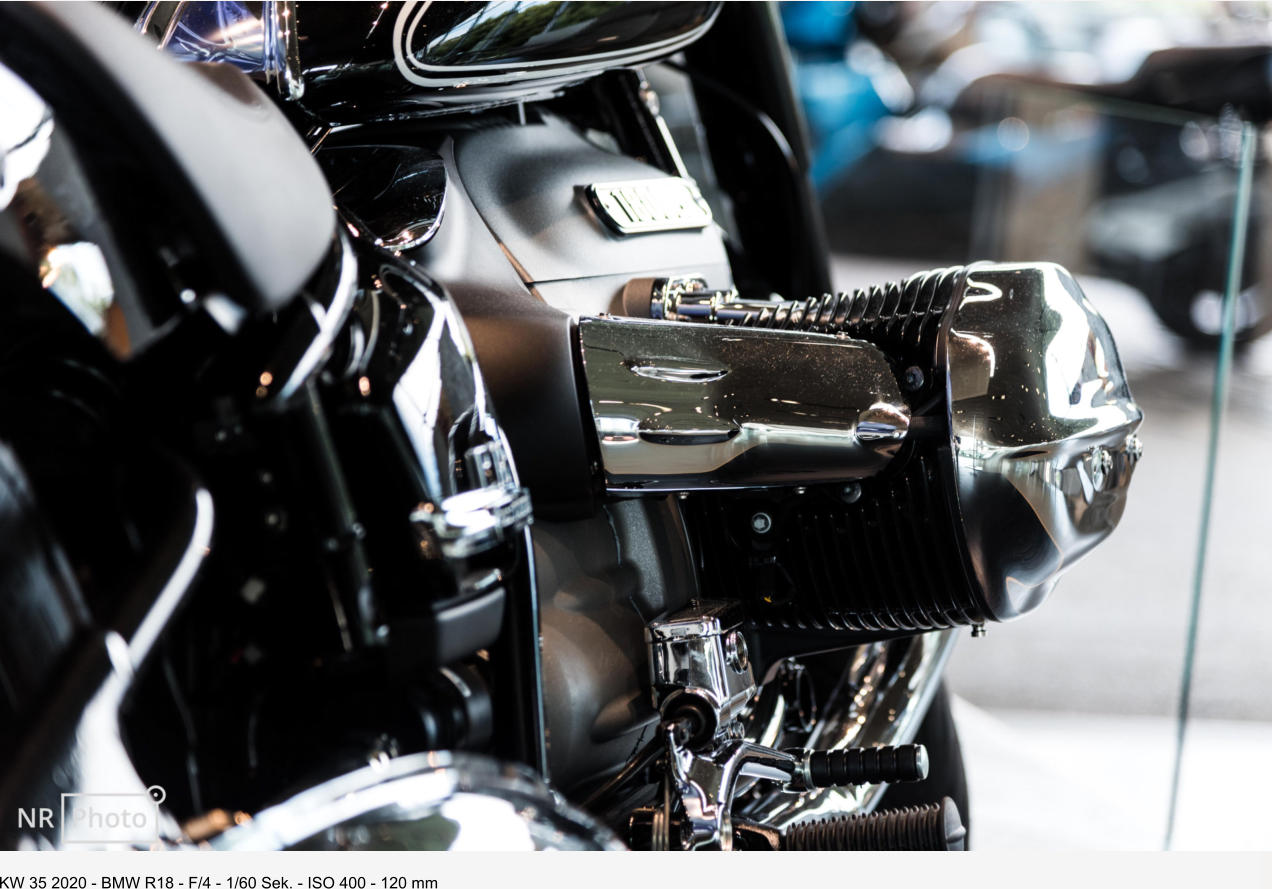 KW 35 2020 - BMW R18 - F/4 - 1/60 Sek. - ISO 400 - 120 mm