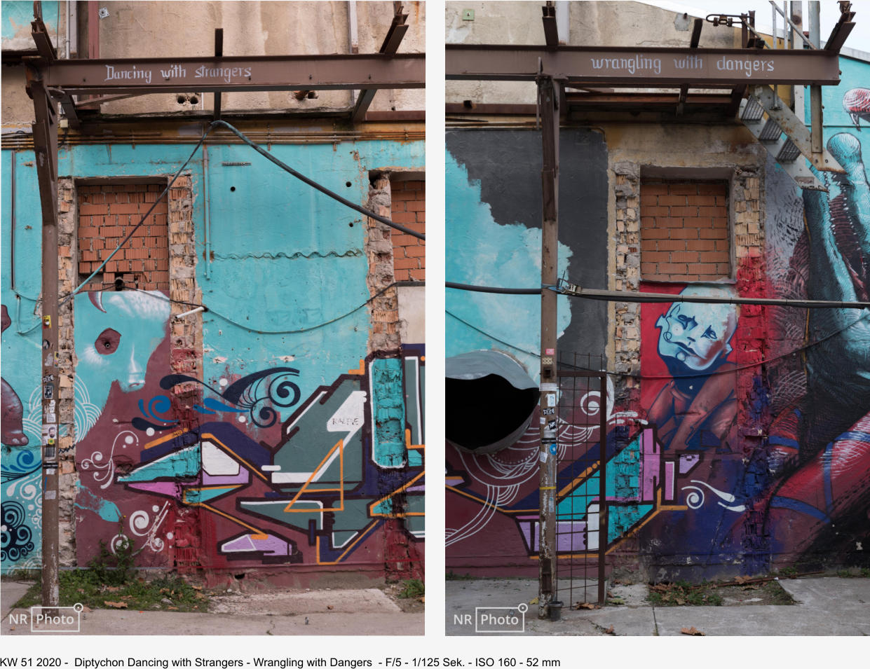 KW 51 2020 -  Diptychon Dancing with Strangers - Wrangling with Dangers  - F/5 - 1/125 Sek. - ISO 160 - 52 mm