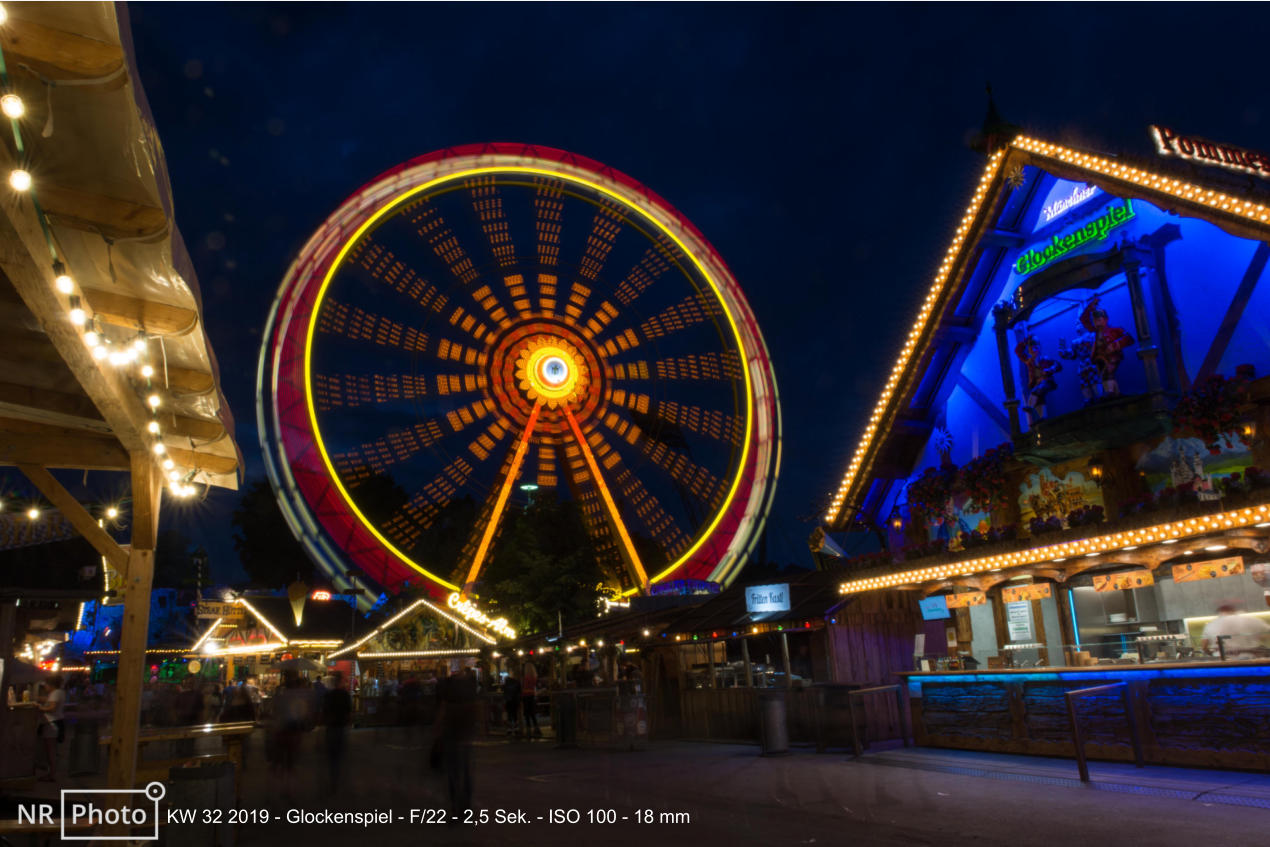 KW 32 2019 - Glockenspiel - F/22 - 2,5 Sek. - ISO 100 - 18 mm