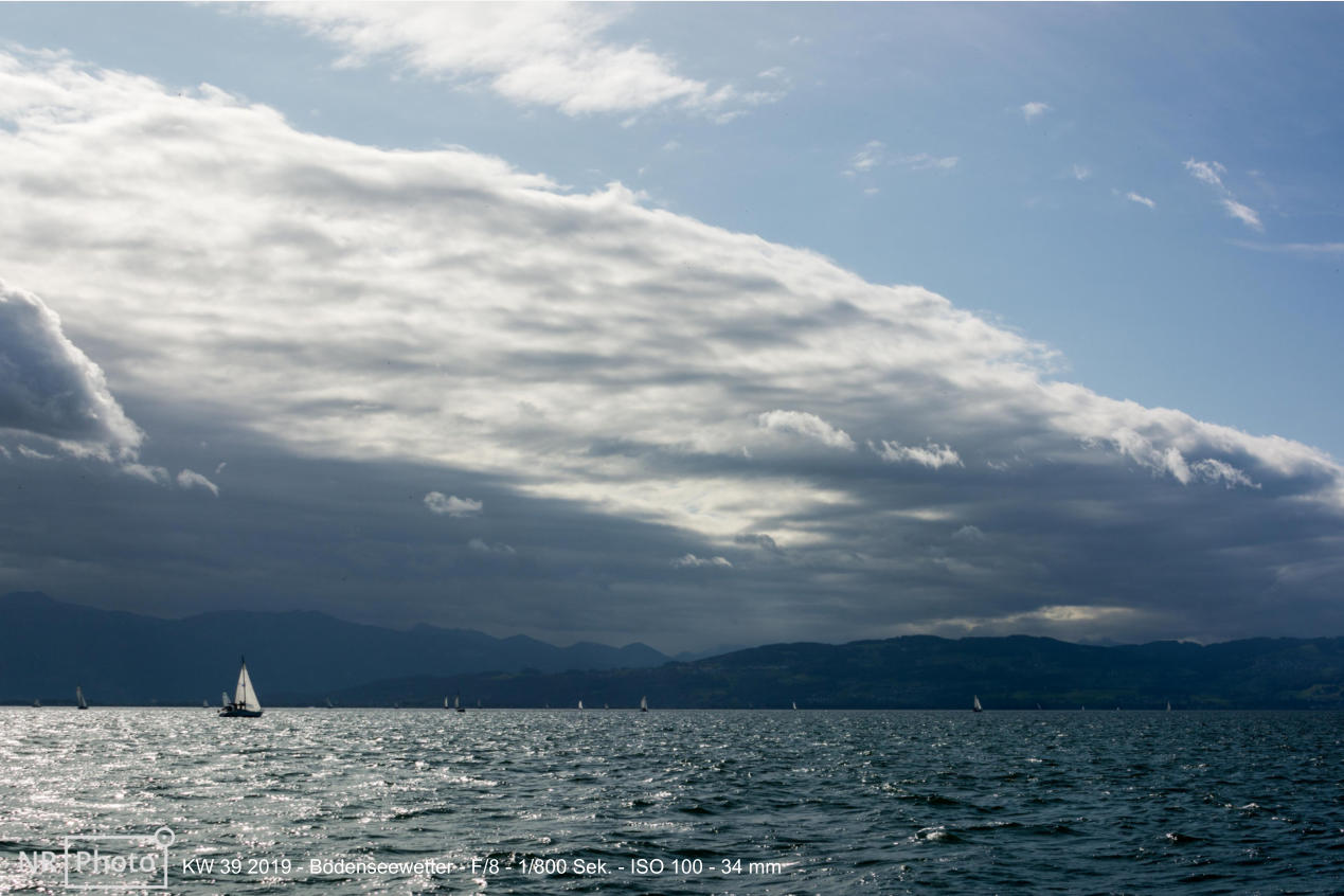 KW 39 2019 - Bodenseewetter - F/8 - 1/800 Sek. - ISO 100 - 34 mm