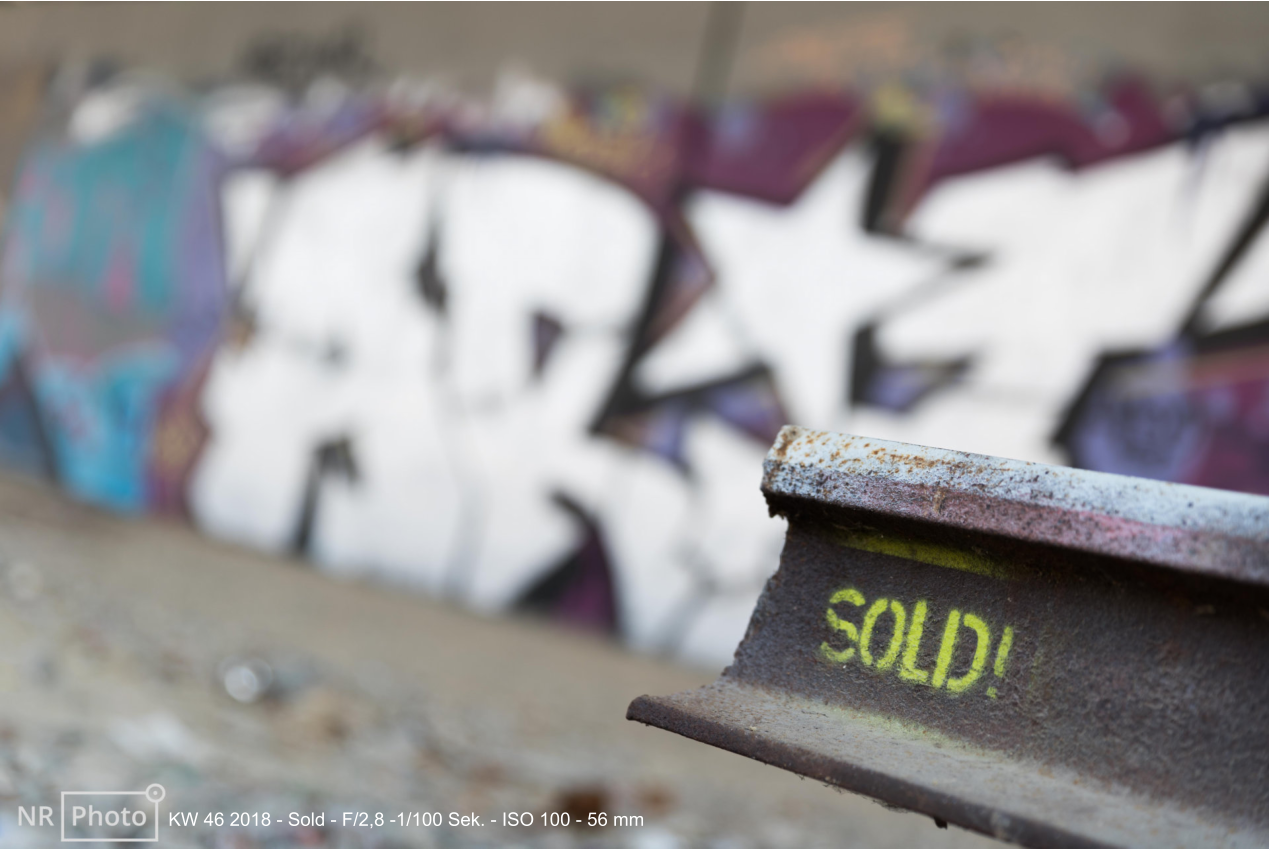 KW 46 2018 - Sold - F/2,8 -1/100 Sek. - ISO 100 - 56 mm