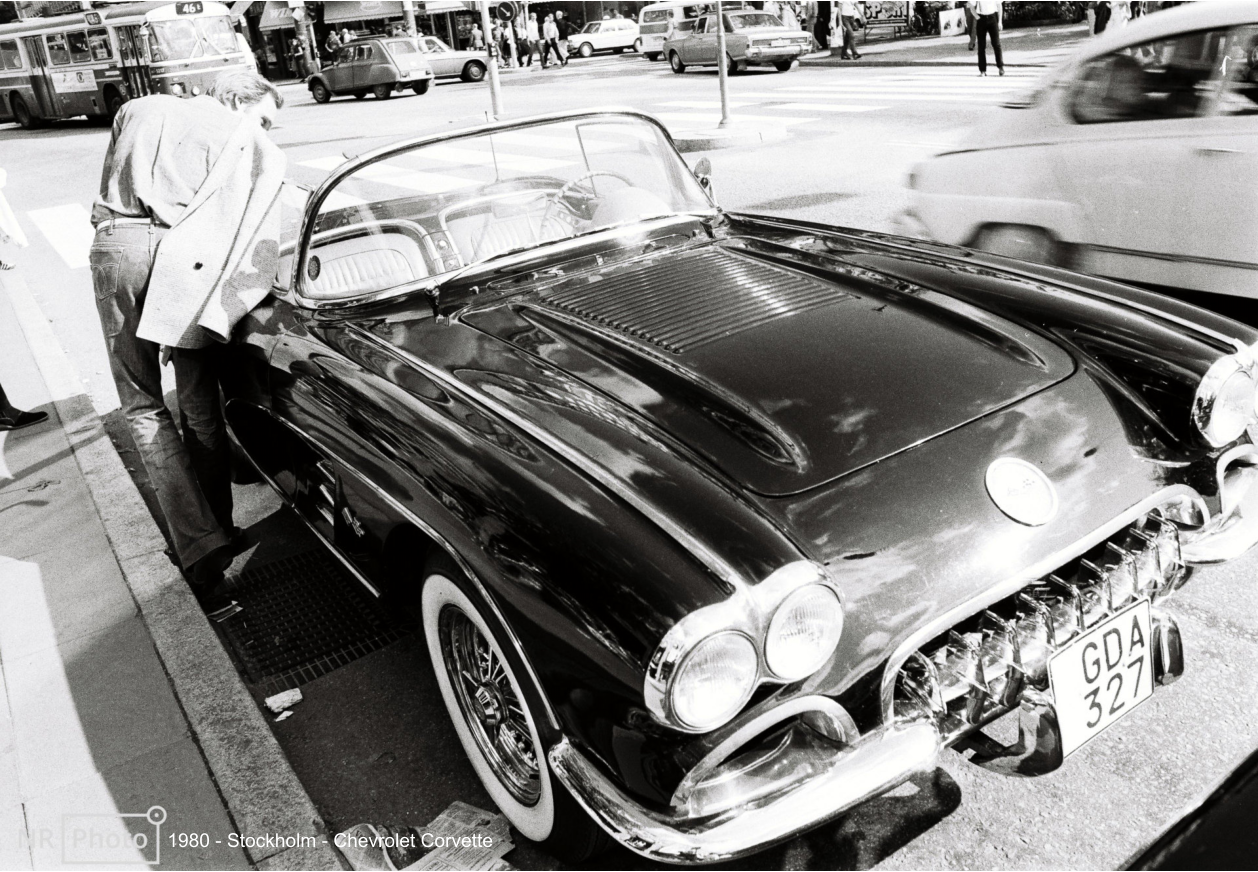 1980 - Stockholm - Chevrolet Corvette
