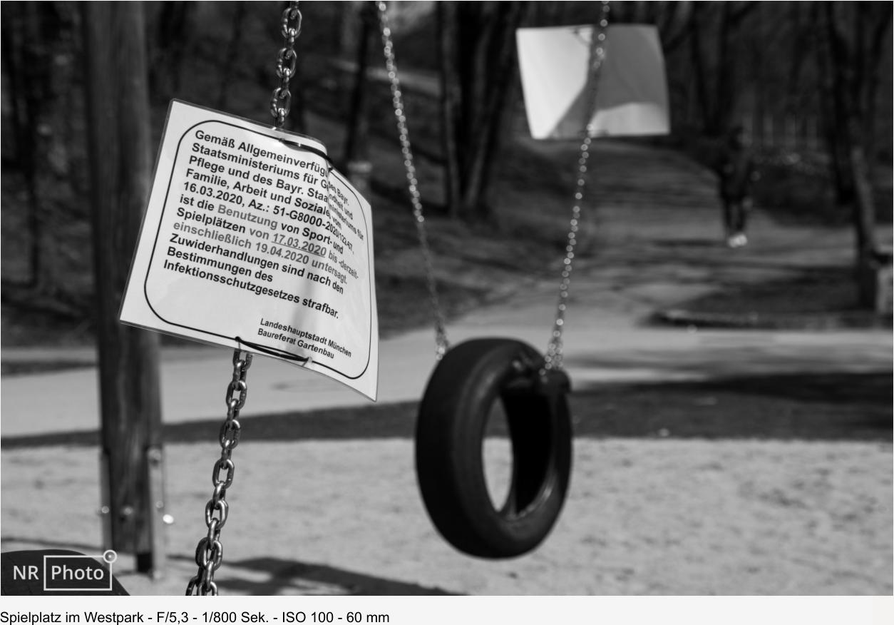 Spielplatz im Westpark - F/5,3 - 1/800 Sek. - ISO 100 - 60 mm