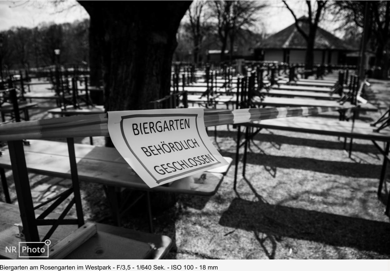 Biergarten am Rosengarten im Westpark - F/3,5 - 1/640 Sek. - ISO 100 - 18 mm