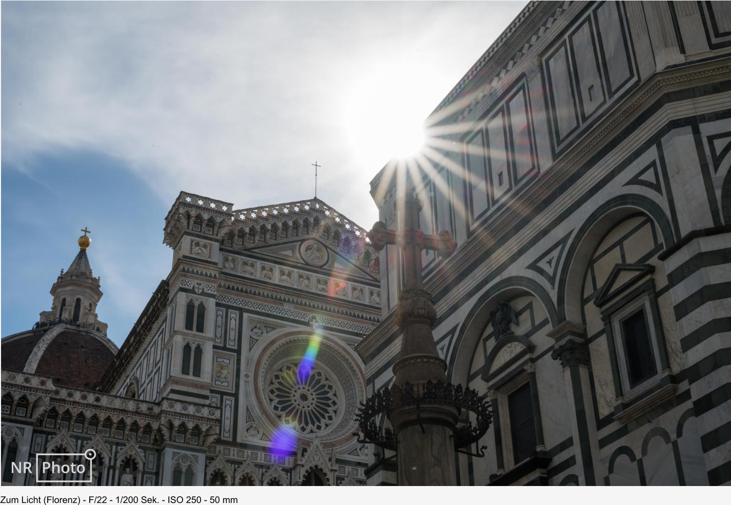 Zum Licht (Florenz) - F/22 - 1/200 Sek. - ISO 250 - 50 mm